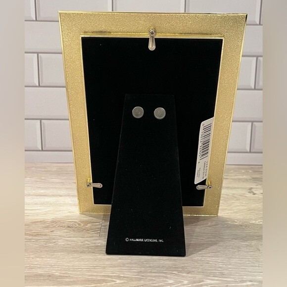 Hallmark 4x6 50th Anniversary Gold Metal Frame New in Box. - Picture 3 of 7